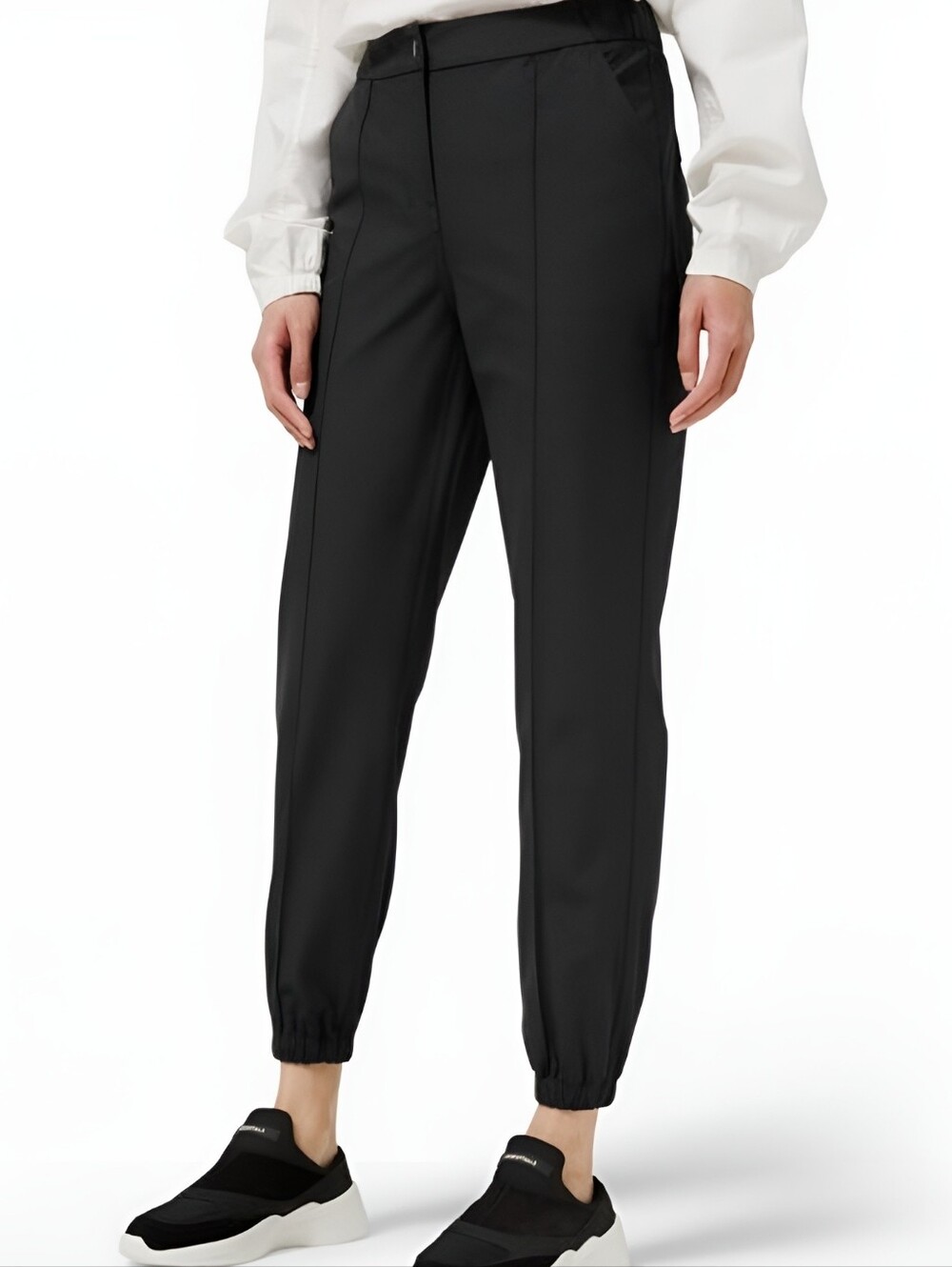 LIKE NEW!! Lululemon Women Warpstreme High Rise 7/8 Black Joggers SZ 28